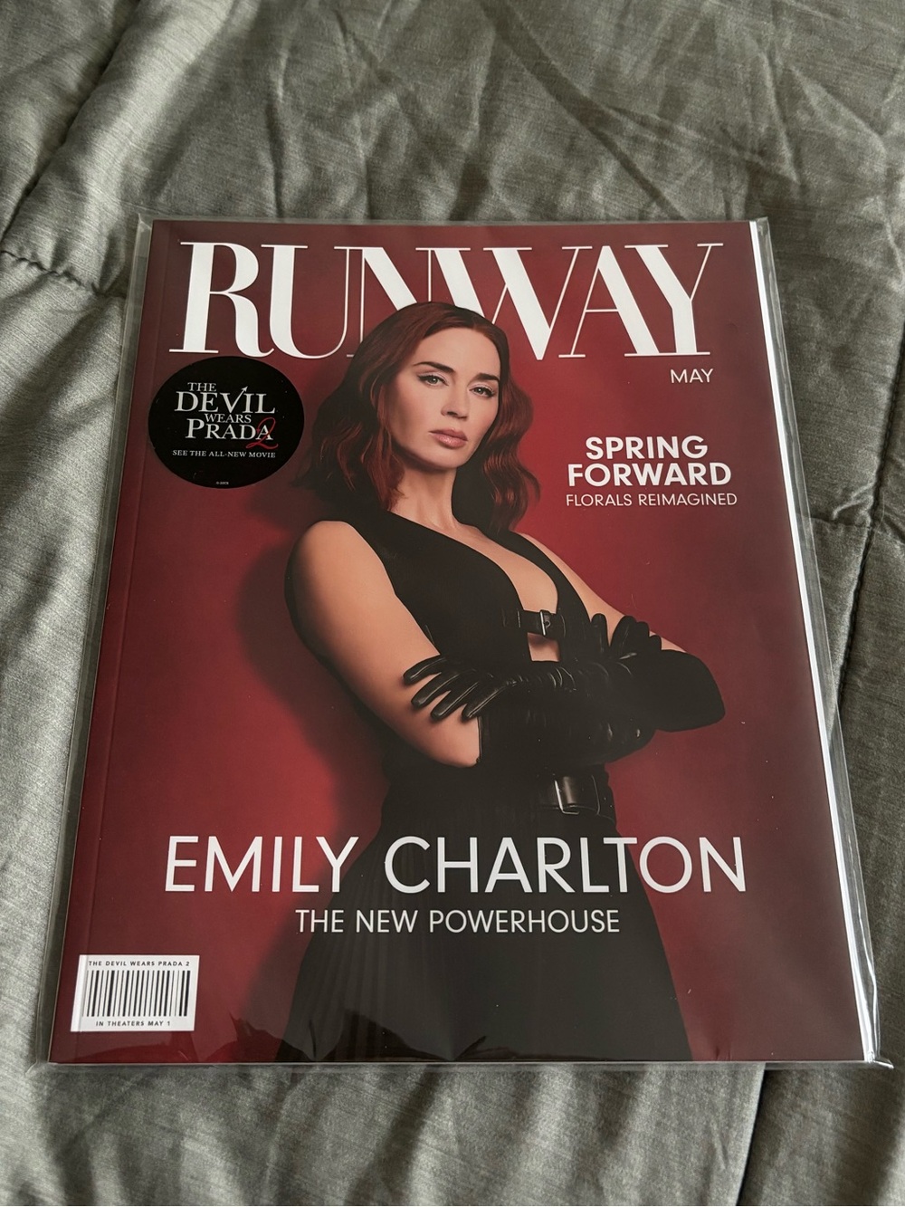 Runway Magazine May Issue - Emily Charlton Cover